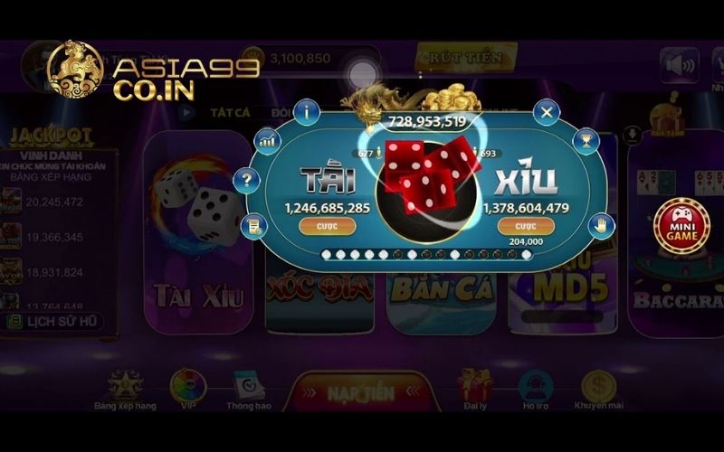 chơi Tài xỉu miễn phí