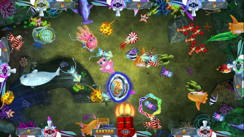 Vũ khí bắn cá trong game